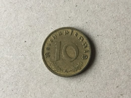 Allemagne 10 Reichspfennig 1937A - 10 Reichspfennig