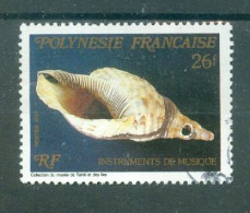 POLYNESIE - N°283 Oblitéré - Instruments De Musique Polynésiens. - Used Stamps