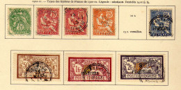 Dedeagh (1902-11) -  Serie Courante Types De France - Obliteres - Used Stamps