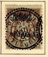 Dedeagh (1893-1900) -   8 Pi. Sur 2 F.  Oblitere - Usati