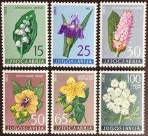 Yugoslavia 1963 Medicinal Plants MNH - Plantas Medicinales