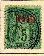 Dedeagh (1893-1900) -  5 C.    Surcharge Dedeagh -   Oblitere - Usados