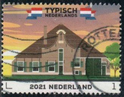 Pays-Bas 2021 Yv. N°3924 - Architecture Néerlandaise - Ferme Broedersbouw -  Oblitéré - Used Stamps