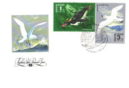 Soviet Union:Russia:USSR:FDC, Antarctic Fauna, Bird And Penguin, 1978 - FDC
