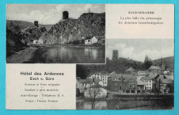 * Esch Sur Sure (Luxembourg) * (Photo Kaemmerer Wiltz) Hotel Des Ardennes, Vue Générale, Canal, Quai, Old - Esch-Sauer