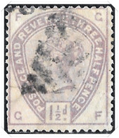 QV SG188 1867 1 12d Lilac Stamp. Used. - Usados