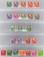 Suede - (1939-42)  -  Serie Courante - Gustave V - Couronnes -  Neufs* - MLH - Unused Stamps