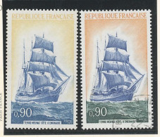 VARIÉTÉ- N°1717 N**-  FOND JAUNE AU LIEU DE ORANGE - MER BLEUE - Unused Stamps