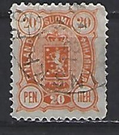 Finland 1889-95  Arms (o) Mi.30 A - Gebruikt