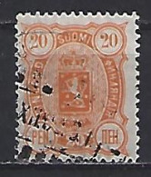 Finland 1889-95  Arms (o) Mi.30 B - Gebruikt