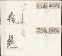 Tschechoslowakei 1988 FDC MiNr.2952 - 2955 Briefmarkenausstellung Praga'88 ( Dl 171 ) - FDC