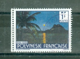 POLYNESIE - N°321 Oblitéré - Paysage De La Polynésie Française. Signature "CARTOR". Teinteslégèrement Différentes. - Oblitérés