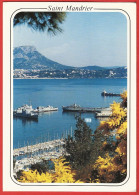 Var ( 83 ) Saint-Mandrier : Navires De Guerre En Rade De Toulon - Carte écrite 1990 - BE - Saint-Mandrier-sur-Mer