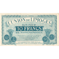 France, Limoges, 10 Francs, 1920-1935, TB+ - Bons & Nécessité