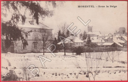 Morestel (38) - Sous La Neige (Circulé En 1917) - Morestel