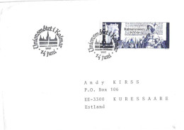 Sweden:Cover, Special Cancellation Kalmar Union, 1997 - Brieven En Documenten