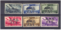 Italie  -  Trieste A  -  Avion  :  Yv  1-5   ** - Airmail