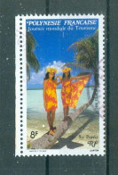 POLYNESIE - N°367 Oblitéré - Journée Mondiale Du Tourisme. Le Paréo. - Used Stamps