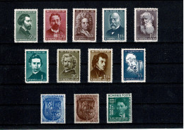 Rumänien 1943 - SPORT Mi 775/776 MNH &1960 1890 - 1898 **  Persönlichkeiten Chopin Koch Twain Tolstoi Defoe Tschechow - Unused Stamps