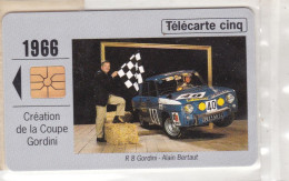 TELECARTE CINQ 1966 CREATION COUPE GORDINI/NSB (dil40) - 5 Units