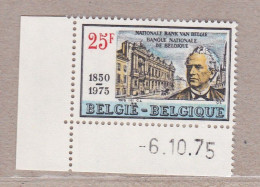 1975 Nr 1781** Drukdatum.Nationale Bank Van Belgie. - Coins Datés