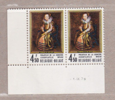 1975 Nr 1779** Drukdatum.Jeugdfilatelie. - Dated Corners