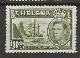 1938 MH Saint Helena Mi 106 - Saint Helena Island