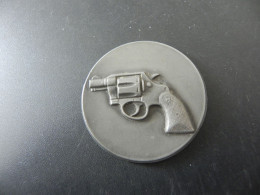 Old Shooting Medal - Medaille De Tir - Revolver - Non Classés