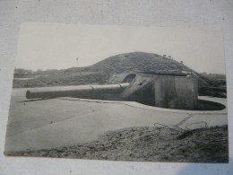 CPA SITES DE GUERRE - KNOCKE S/MER : Battery Wilhelm II - Verzamelingen & Kavels