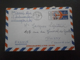 USA UNITED STATES ETATS UNIS LETTER COVER LETTRE ENVELOPPE STATIONERY GANZACHE ENTIER POSTAL PLANE AVION AIR MAIL - 1961-80