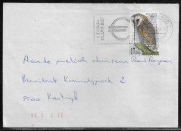 Belgium. Stamp Mi. 2857 On Letter Sent From Roeselare On 12.10.1999 For Kortrijk - Brieven En Documenten