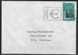 Belgium. Stamp Mi. 2826 On Letter Sent From Kortrijk On 10.10.1999 For Kortrijk - Brieven En Documenten