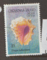 Christmas  Islands  1992   SG 361 $5  Sea Shells  Fine Used - Christmas Island
