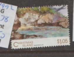 Christmas  Islands  1992   SG 380  Merrial  Beach   Fine Used - Christmas Island