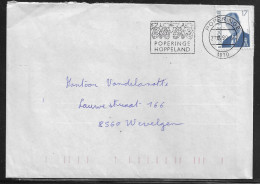 Belgium. Stamp Mi. 2732 On Letter Sent From Poperinge On 18.05.1998 For Wevelgen - Covers & Documents