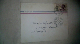 Timbre Congo-Brazzaville  Poste Aérienne Enveloppe  Ayant Voyagée Pointe - Noire Citè  (Congo )  / Toulouse 1963 - Usados