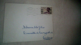 Timbre Congo-Brazzaville  Poste Aérienne Enveloppe  Ayant Voyagée Ouenzè  (Congo )  / Toulouse 1963 - Used