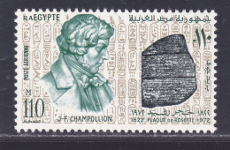 EGYPTE AERIENS N°  140 ** MNH Neuf Sans Charnière, TB (D6332) Déchiffrement Des Hiéroglyphes, Champollion - 1972 - Aéreo