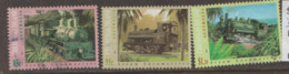 Christmas  Islands  1996   SG 489-91  Steam Locomotives  Fine Used - Christmas Island
