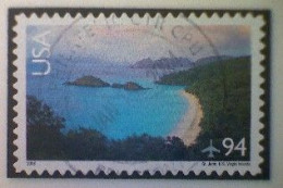 United States, Scott #C145, Used(o), 2008 Air Mail, US Virgin Islands, 94¢, Multicolored - 3a. 1961-… Usati