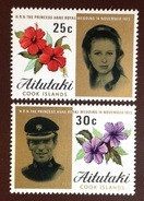 Aitutaki 1973 Royal Wedding MNH - Aitutaki