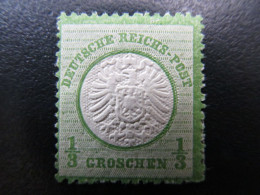 DR Nr. 17a, 1872, Groβem Brustschild, Ungebraucht, BPP Gepruft,  Mi 45€  *DEL312* - Ongebruikt