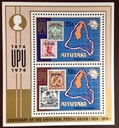 Aitutaki 1974 UPU Minisheet MNH - Aitutaki