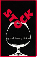 Calendarietto - Stock - I Grandi Brandy Italiani - Anno 1972 - Formato Piccolo : 1971-80