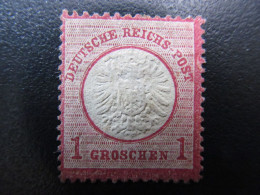 DR Nr. 19, 1872, Groβem Brustschild, Ungebraucht, Mi 100€  *DEL313* - Unused Stamps