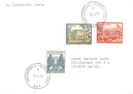 Bahnpost (R.P.O./T.P.O.) Innsbruck-Buchs SG (ZA1555) - Storia Postale