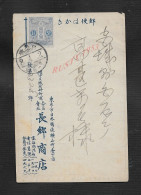 JAPON ANCIEN ENTIER POSTAL ? DOCUMENT SUR TIMBRE DU JAPON : - Brieven En Documenten