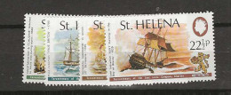 1973 MNH Saint Helena Mi  266-69 Postfris** - Saint Helena Island