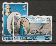 1975 MNH Saint Helena Mi 274-75 Postfris** - Saint Helena Island