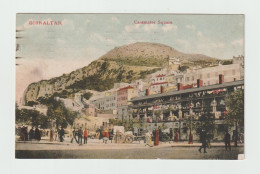 GIBRALTAR:  CASEMATES  SQUARE  -  TO  ENGLAND  -  FP - Gibraltar